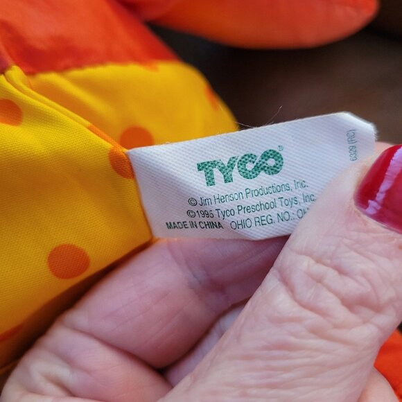 tyco vintage ELMO swim bath time water buddy stuffed plush toy. - Picture 9 of 10